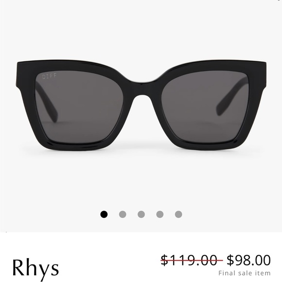 Diff Rhys Polarized Sunglasses - Picture 1 of 11
